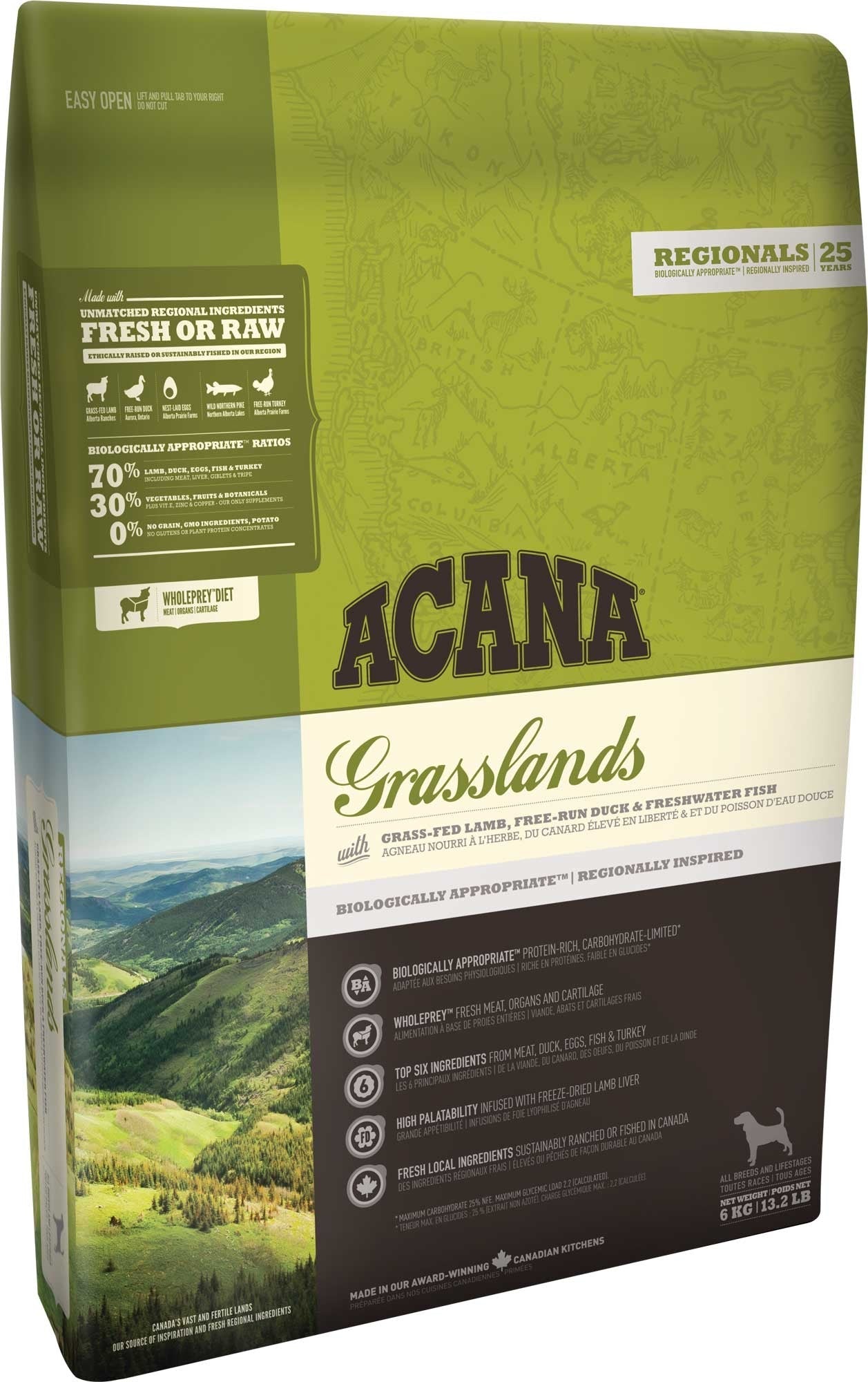Acana Regionals Grasslands Dog croquettes pour chien