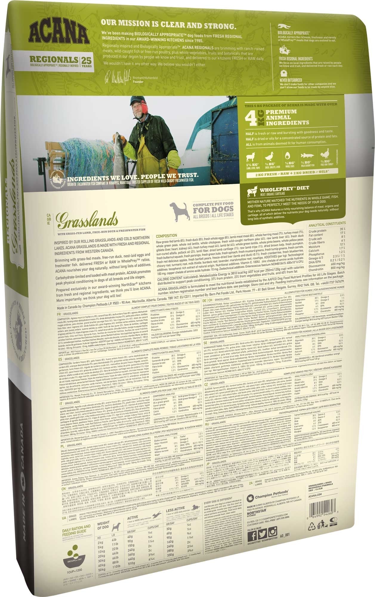 Acana Regionals Grasslands Dog croquettes pour chien