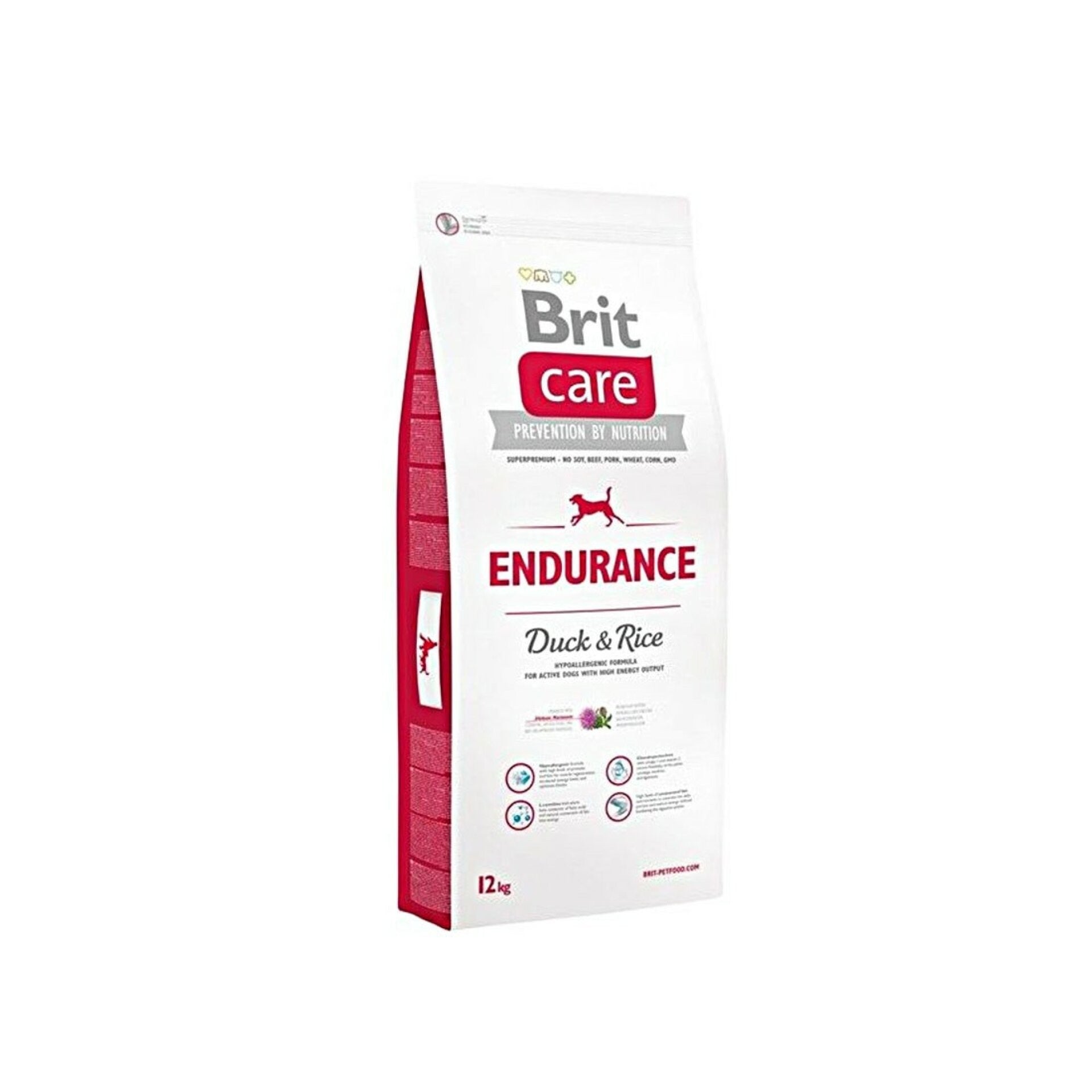 Brit Care Endurance canard et riz croquettes pour chien actif