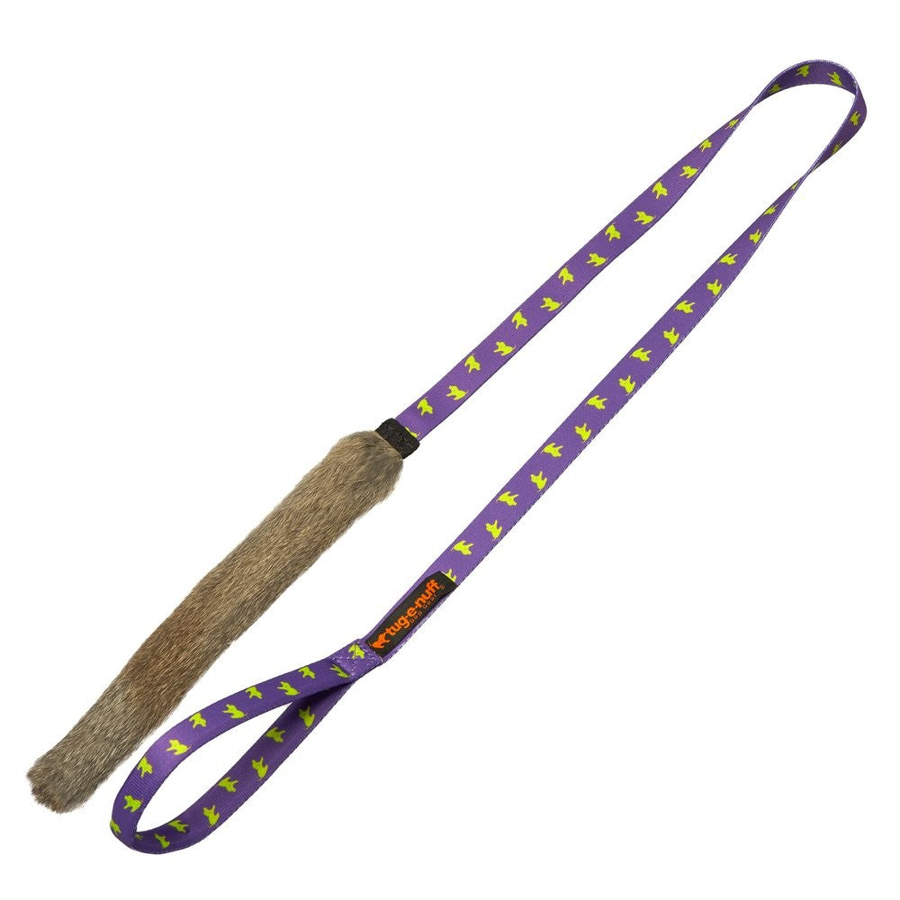 TUG E NUFF Jouet chaser tug rabbit skin