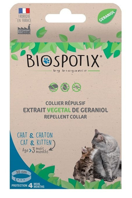 Biospotix by Biogance Collier chats et chatons