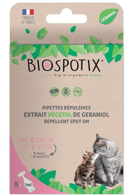 Biospotix by Biogance pipettes chats et chatons