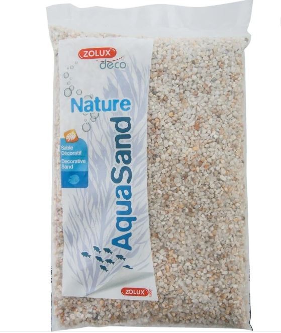 Sable Blanc pour aquarium Nat Quartz AQUASAND 1kg