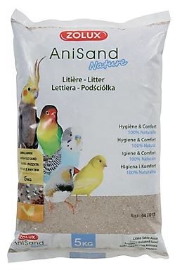 Litière Nature pour oiseaux ANISAND 5kg