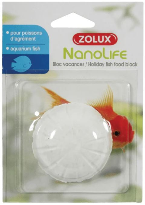 Aliment pour poissons Bloc vacances 40g