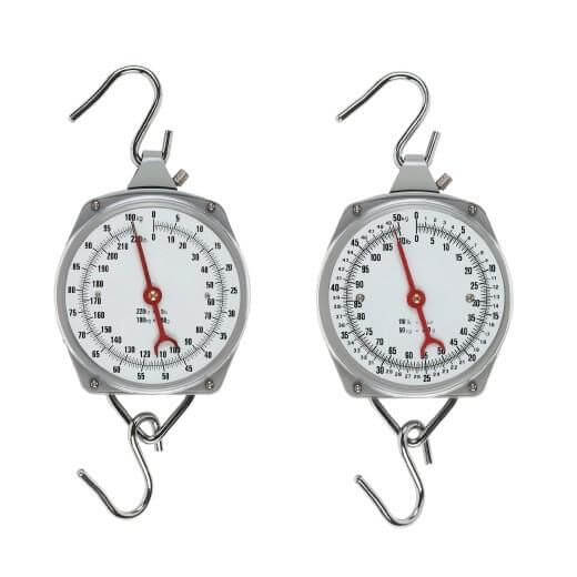 Balance mécanique avec crochet pour animal jusqu'à 50kg