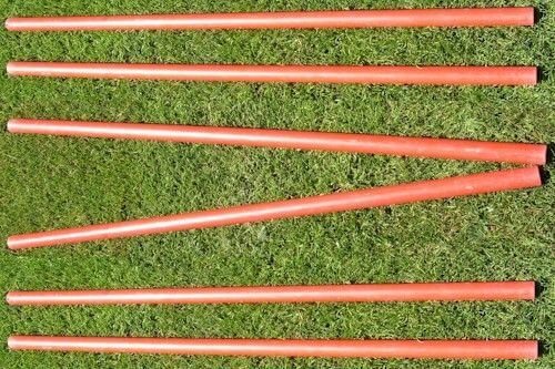 Lot de barres de haie agility
