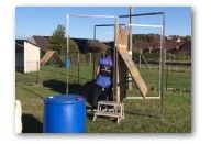 Kit basculant pour palissade de ring