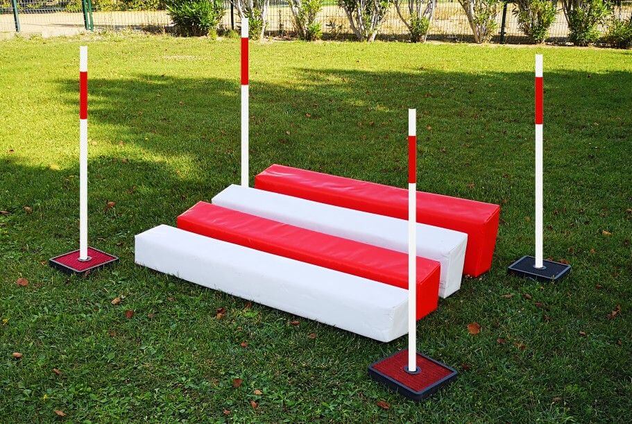 Initiale Saut en longueur en mousse