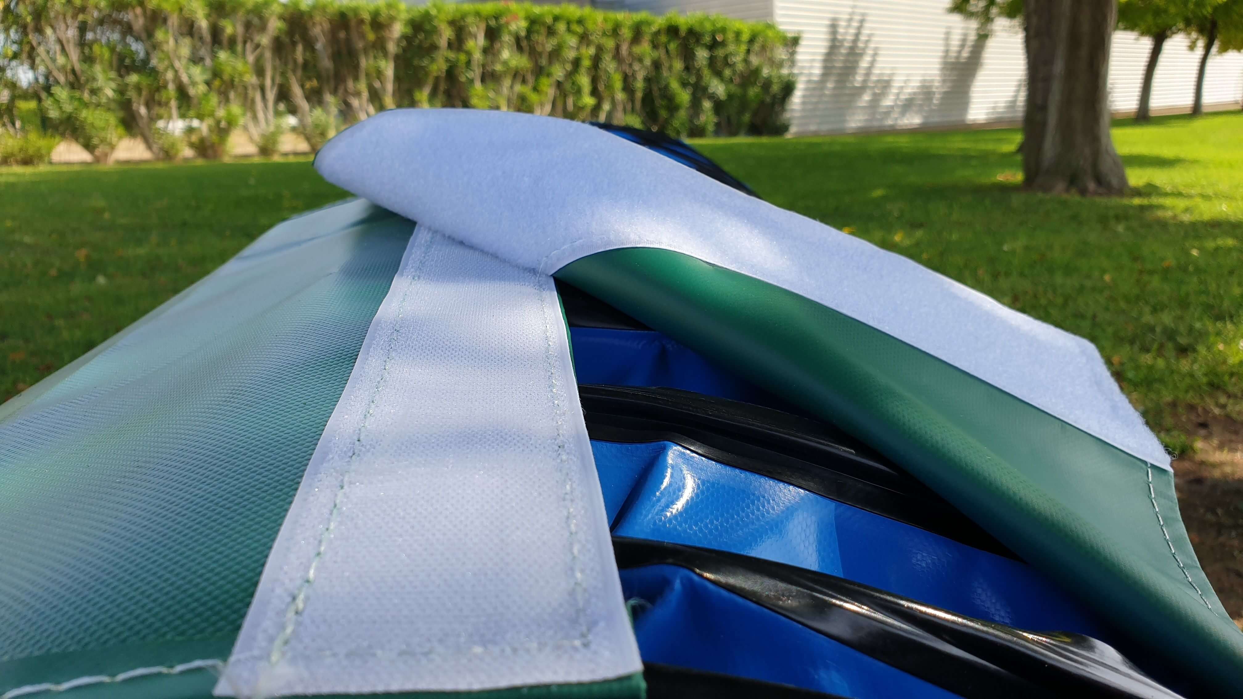 Sac de lestage a zip avec bande velcro