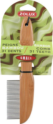 Peigne en bambou pour chien