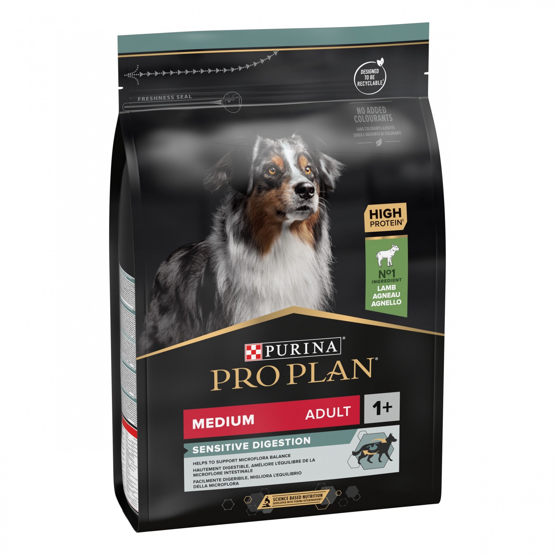 PRO PLAN Sensitive Digestion Medium Adult à l'Agneau - Croquettes pour chien