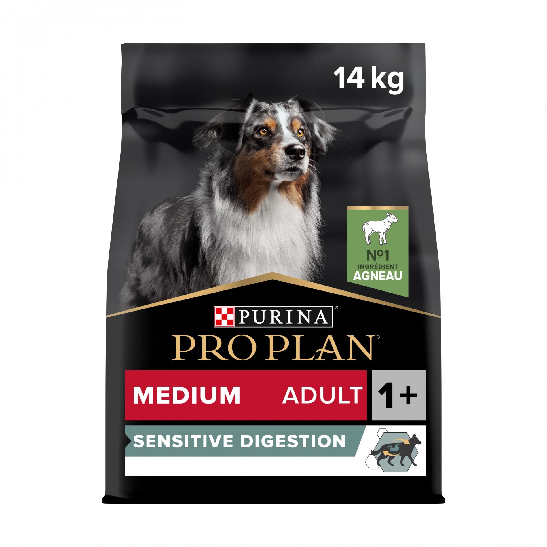 PRO PLAN Sensitive Digestion Medium Adult à l'Agneau - Croquettes pour chien
