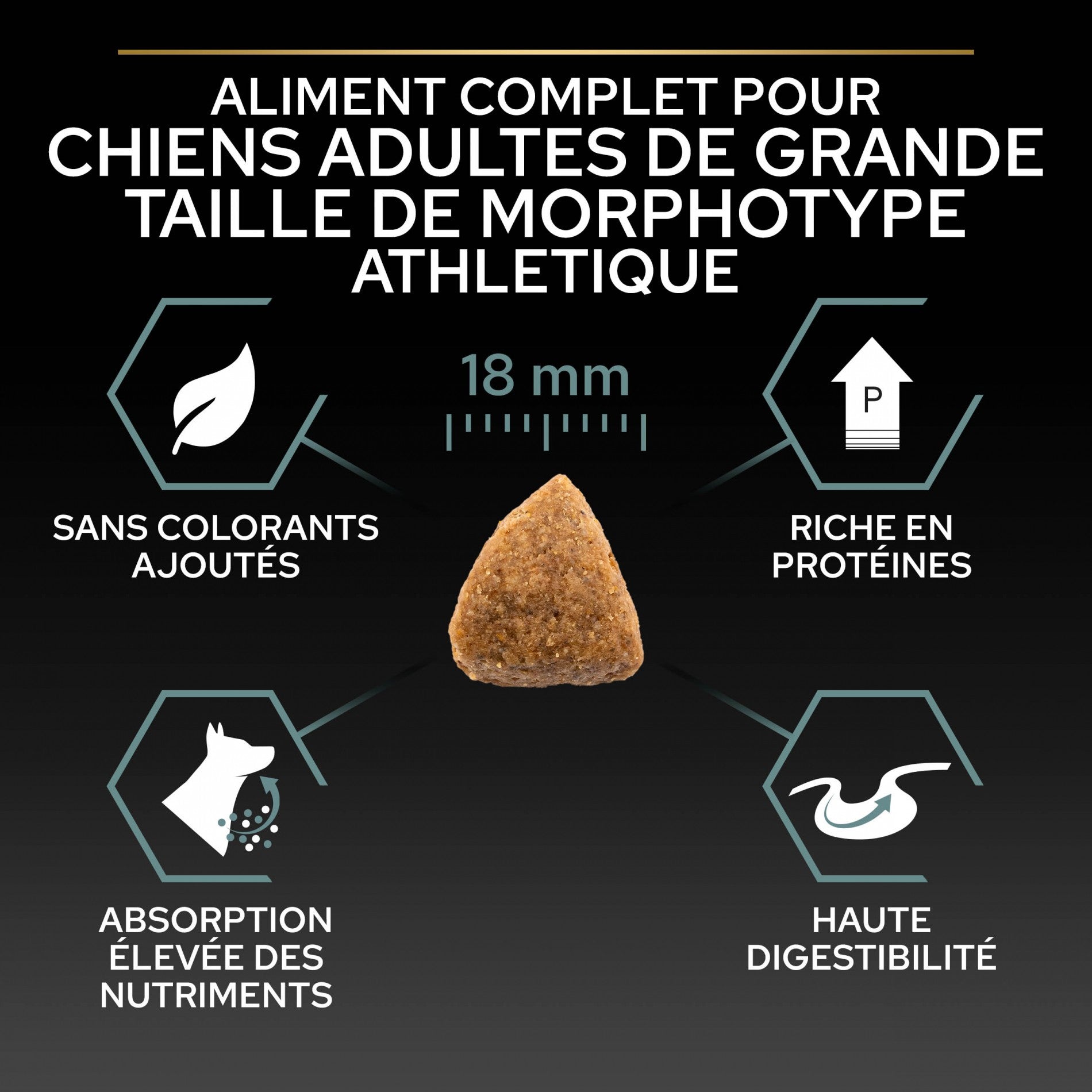 PRO PLAN Sensitive Digestion Large Athletic Adult à la Agneau - Croquettes pour chien
