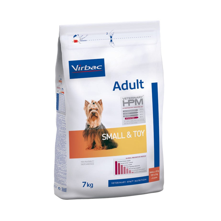 VIRBAC VETERINARY HPM Physiologique Adult Small & Toy