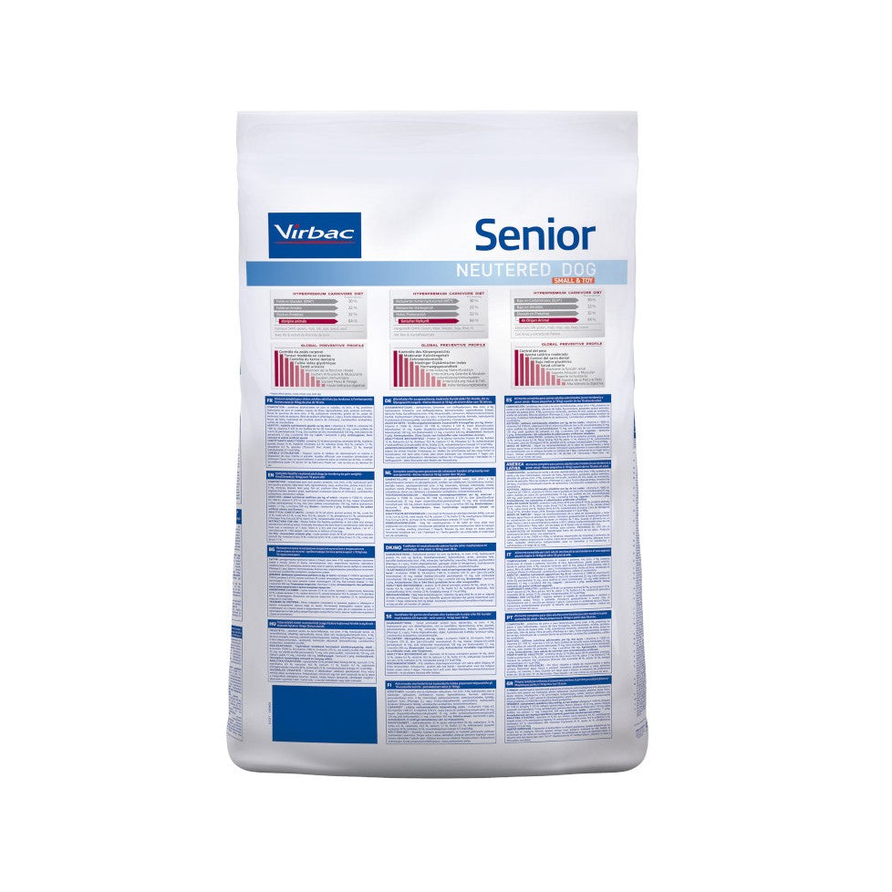 Veterinary HPM Senior Neutered Dog Small & Toy