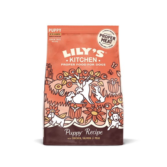 Lily's Kitchen Chiot Sans Céréales - Poulet et Saumon