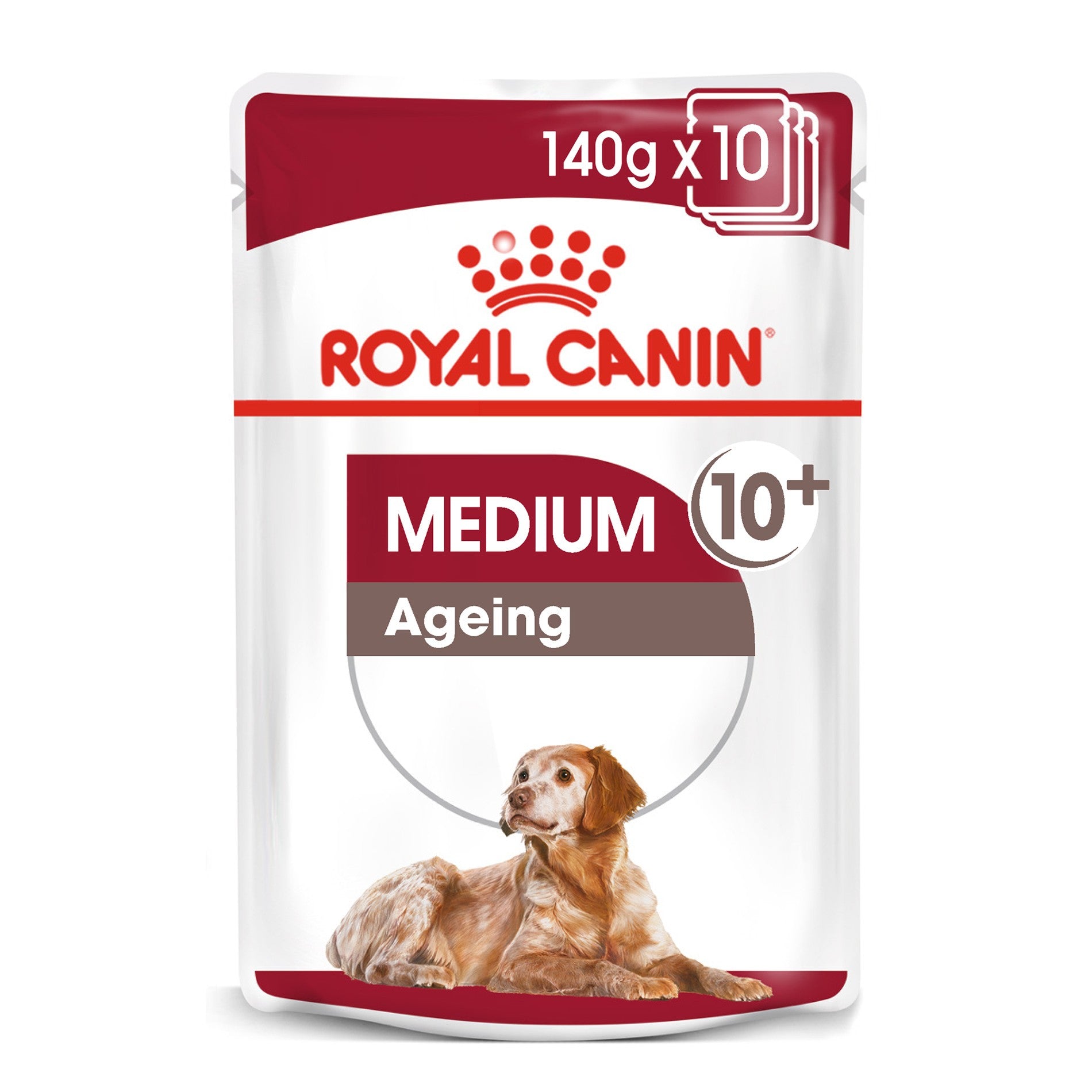 ROYAL CANIN Medium Ageing 10+ en Sauce - Pâtée pour chien