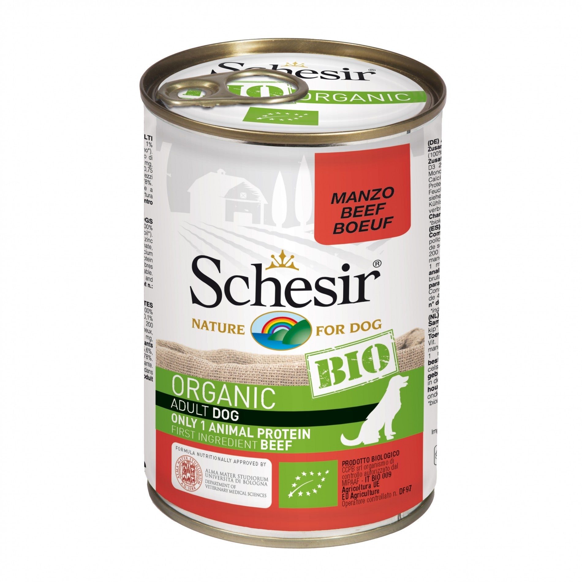 Schesir Pâtées BIO Adult - 6 x 400 g