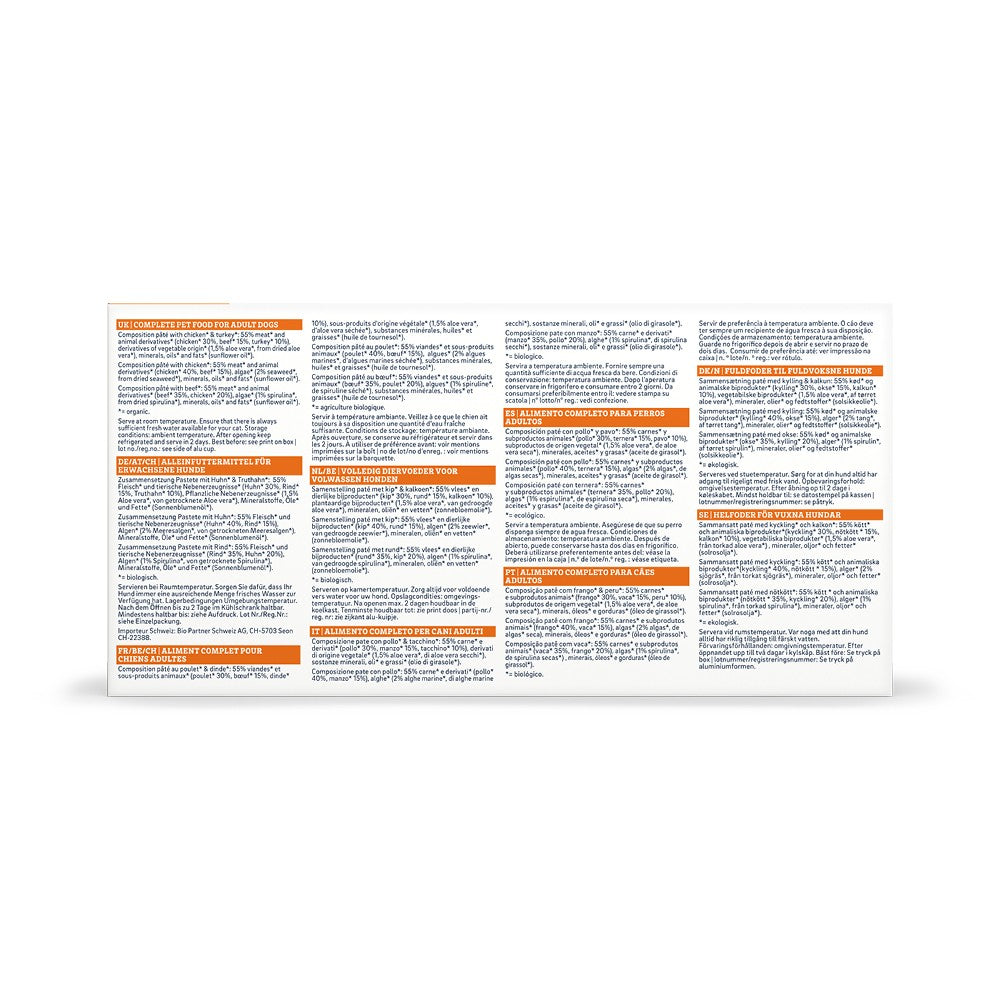 Yarrah multi-pack bio - Lot 6 x 150g