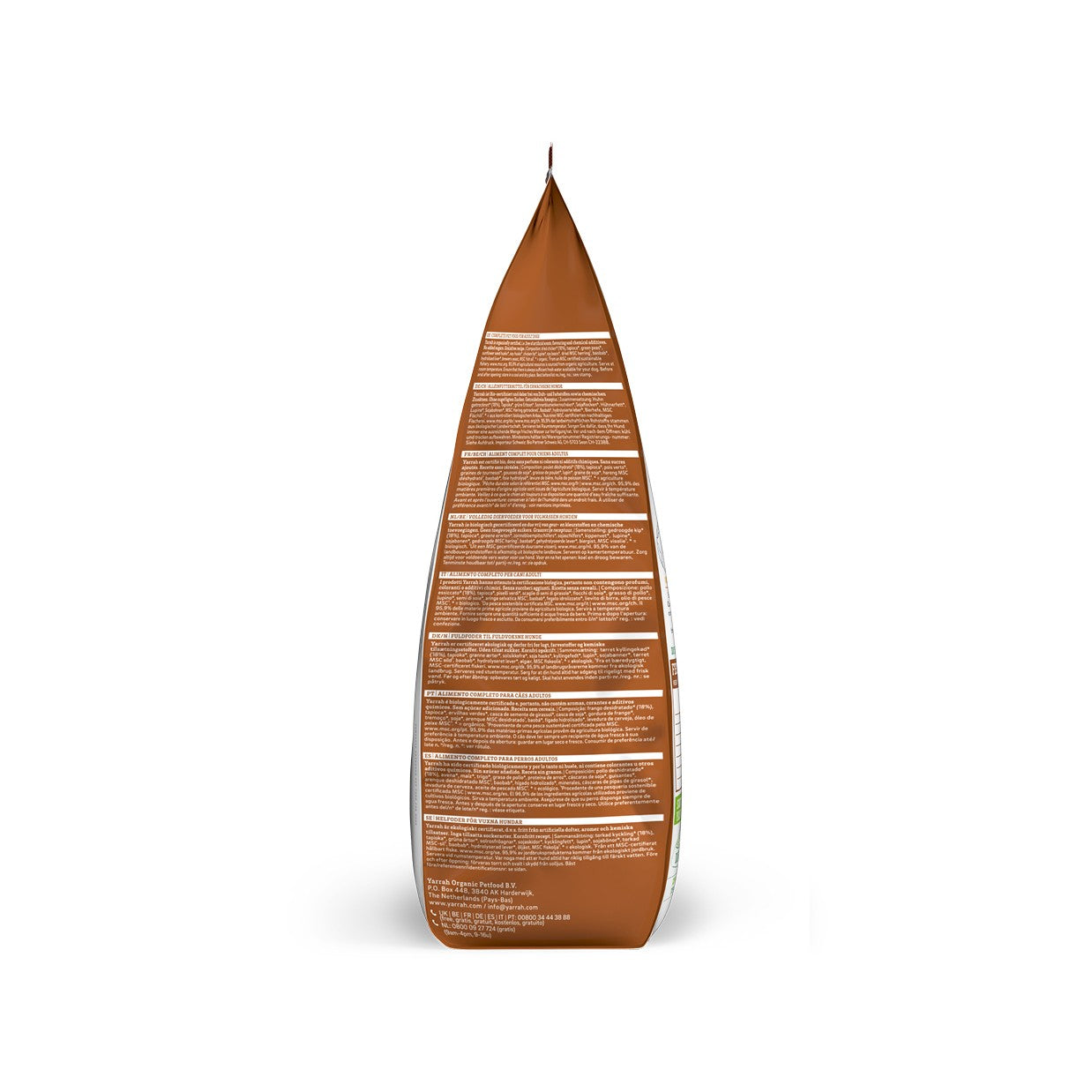 Yarrah croquettes bio sans céréales pour chien adulte