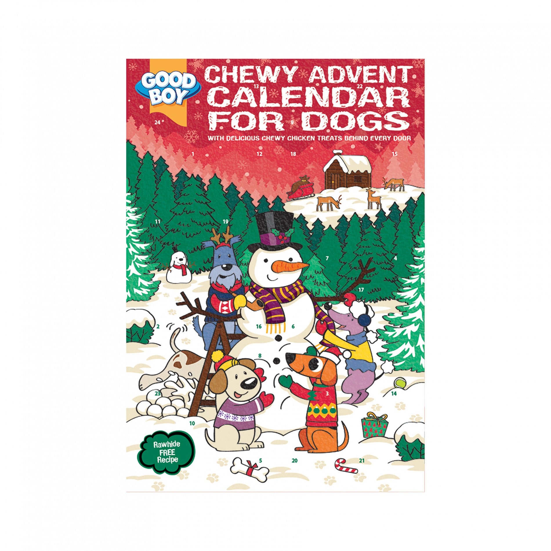 Calendrier de l'avent Chewy Dog