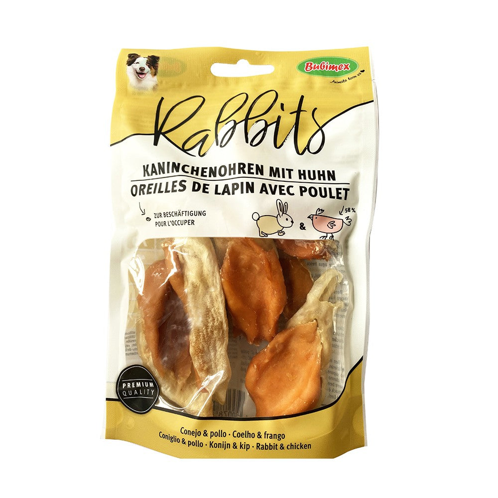 Oreilles de lapin fourrées au poulet