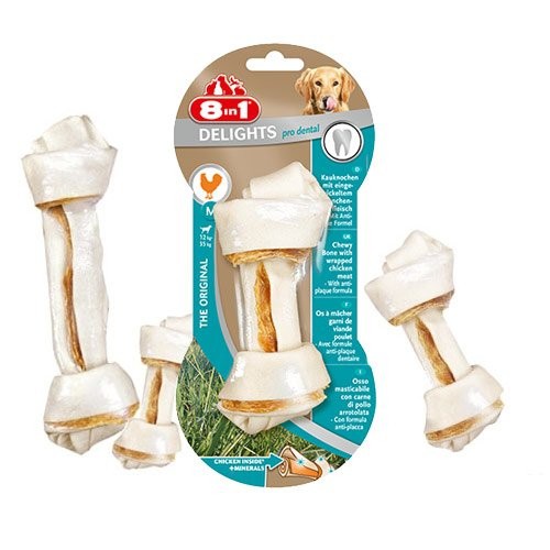 Os à mâcher Delights Pro, contre la plaque dentaire