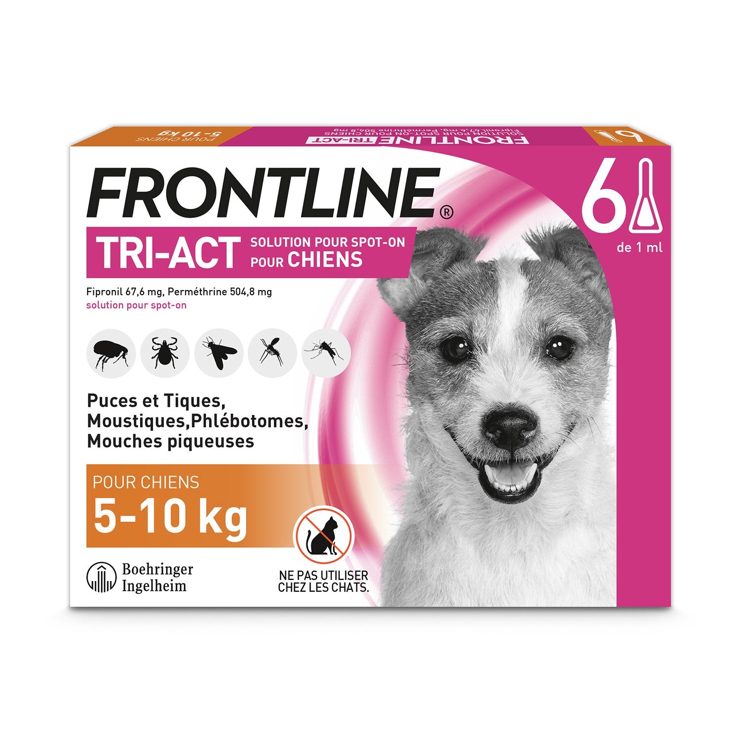 Frontline Tri-act chien