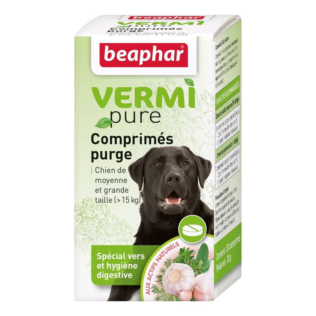 Vermipure comprimés Purge - Grand chien