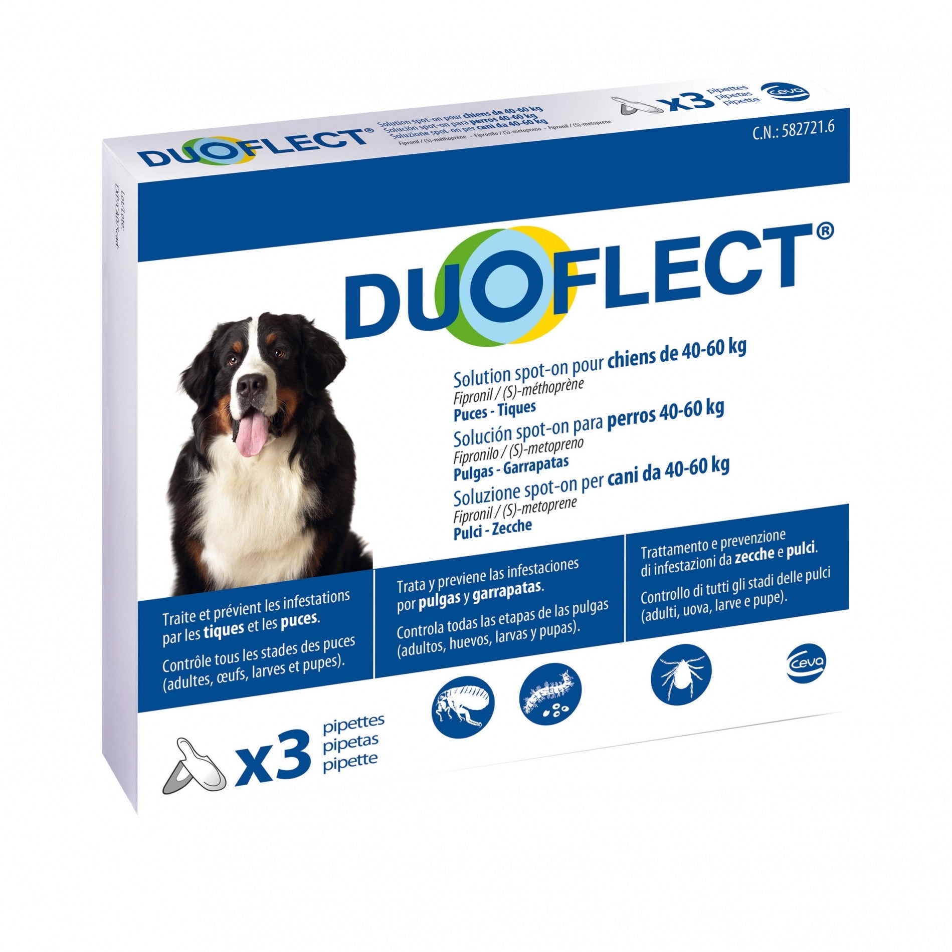 Pipettes Duoflect chien