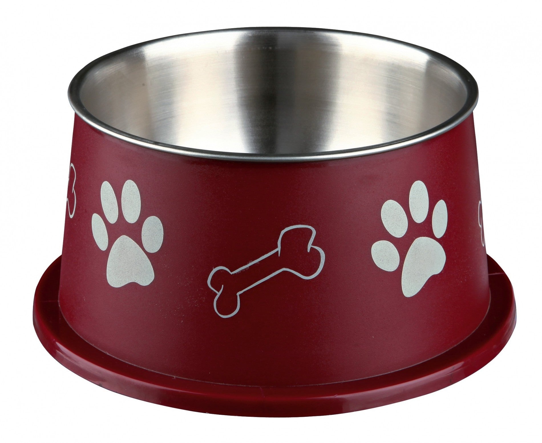 Gamelle inox Pattes pour chien - Longues oreilles