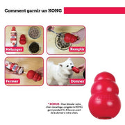 Jouet Extreme KONG - Jouet à mâcher ultra-résistant pour chien