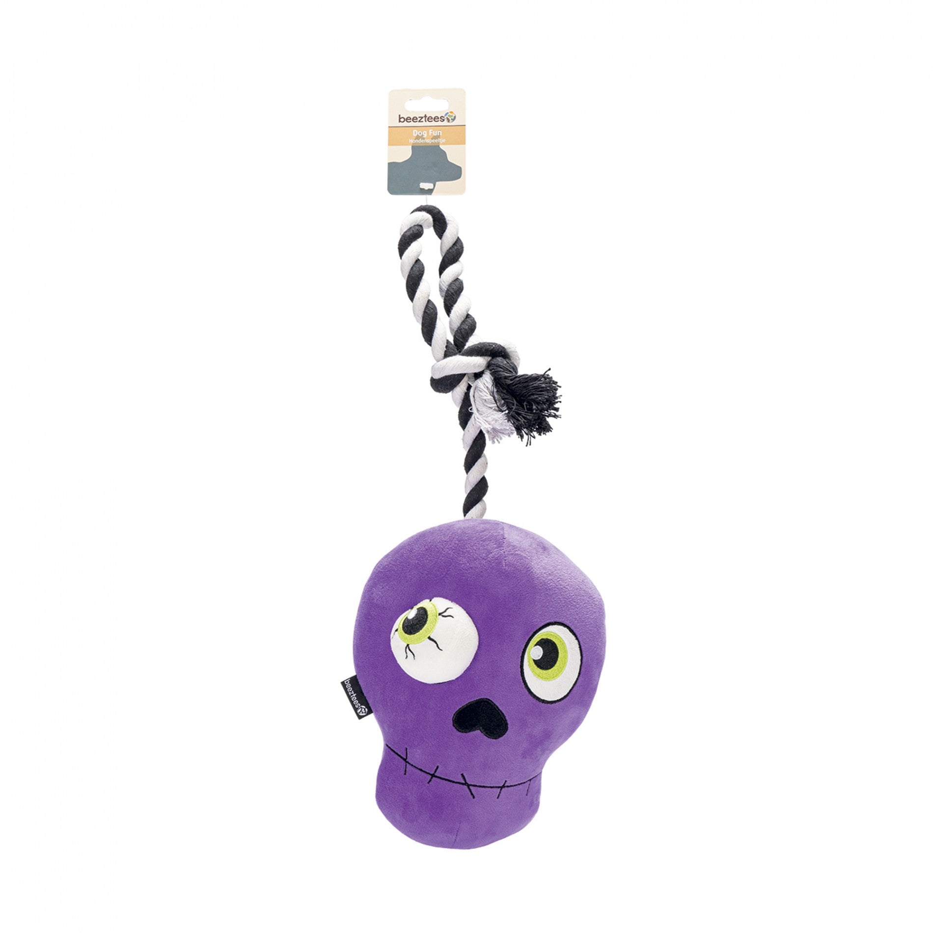 Peluche crâne d'Halloween