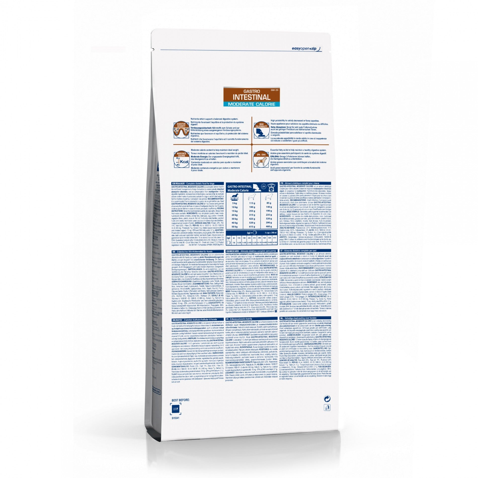 Royal Canin Veterinary Gastro Intestinal Moderate Calorie