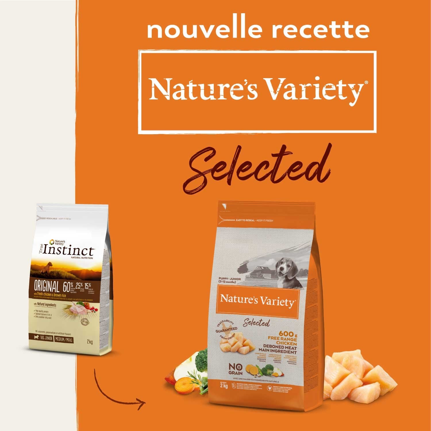 Nature's Variety Selected No Grain Junior