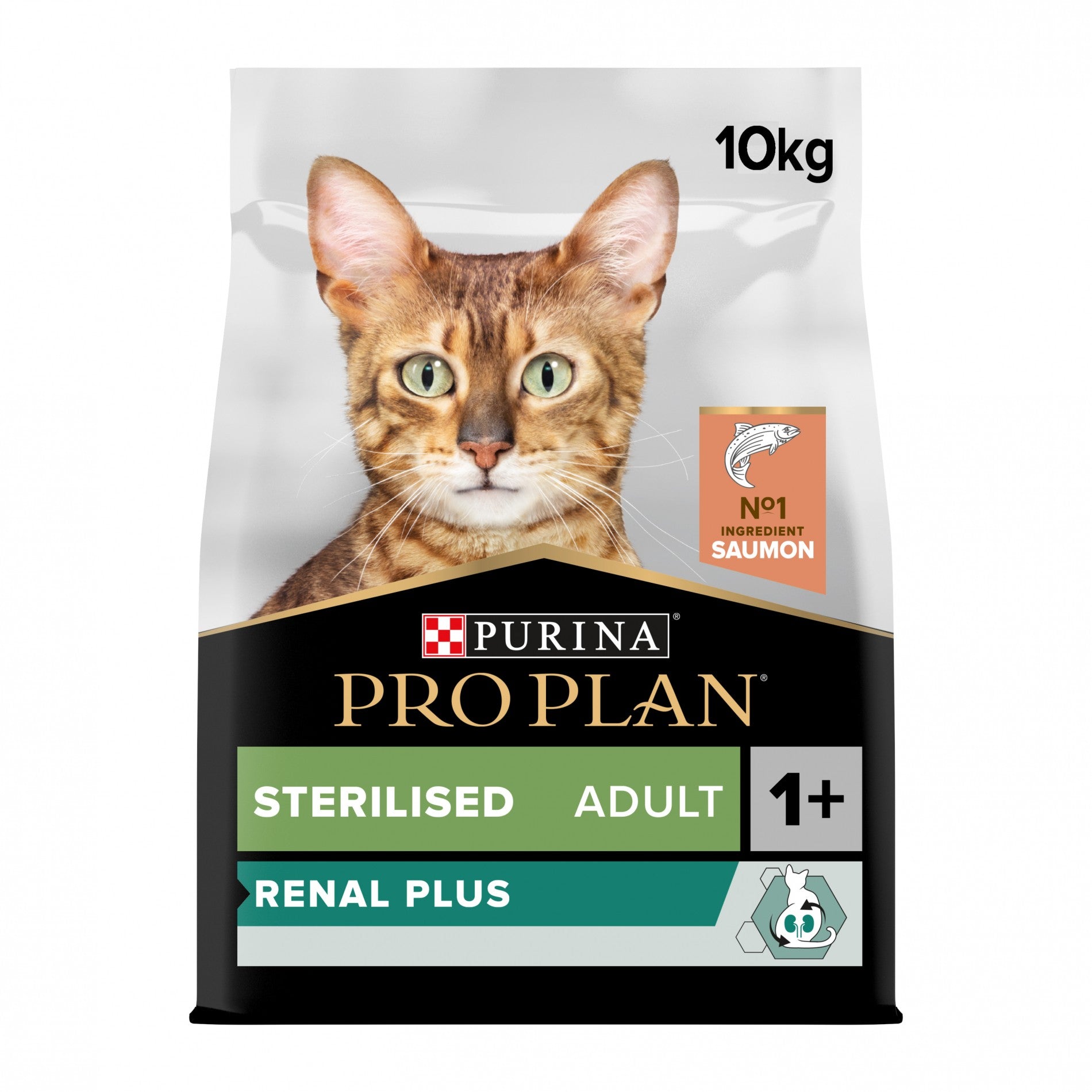 PRO PLAN Renal Plus Sterilised Adult au Saumon - Croquettes pour chat