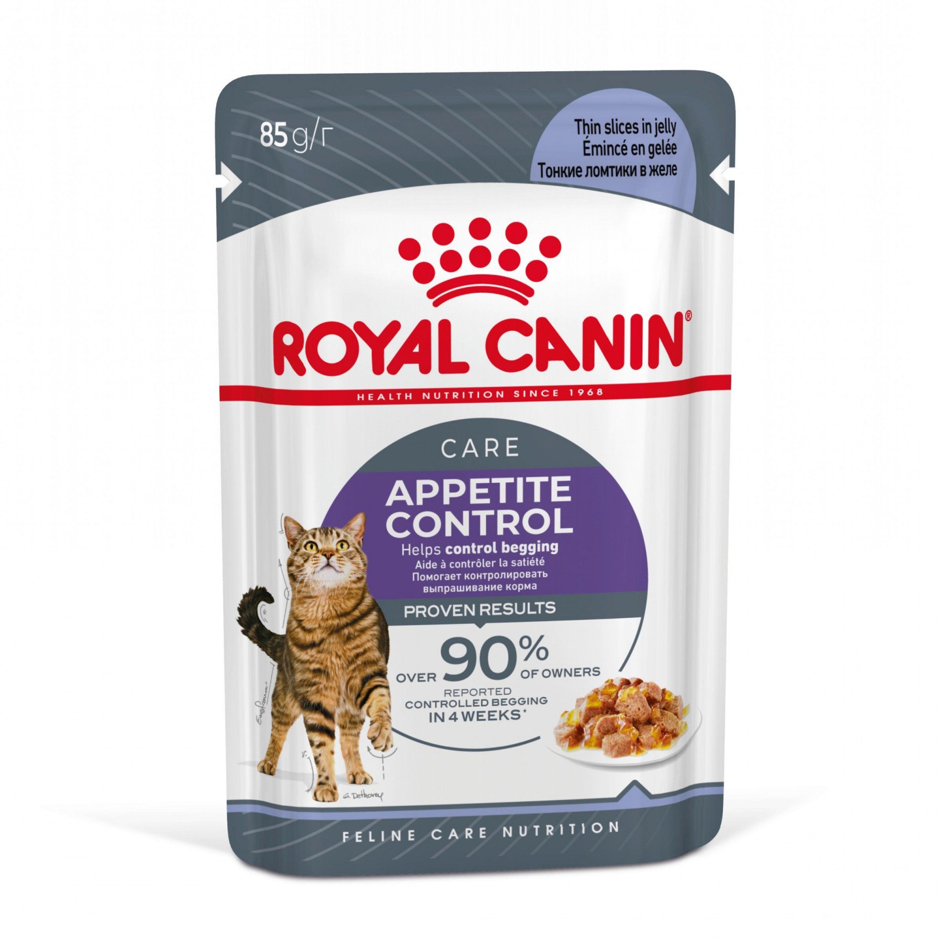 ROYAL CANIN Appetite Control en Gelée – Pâtée pour chat