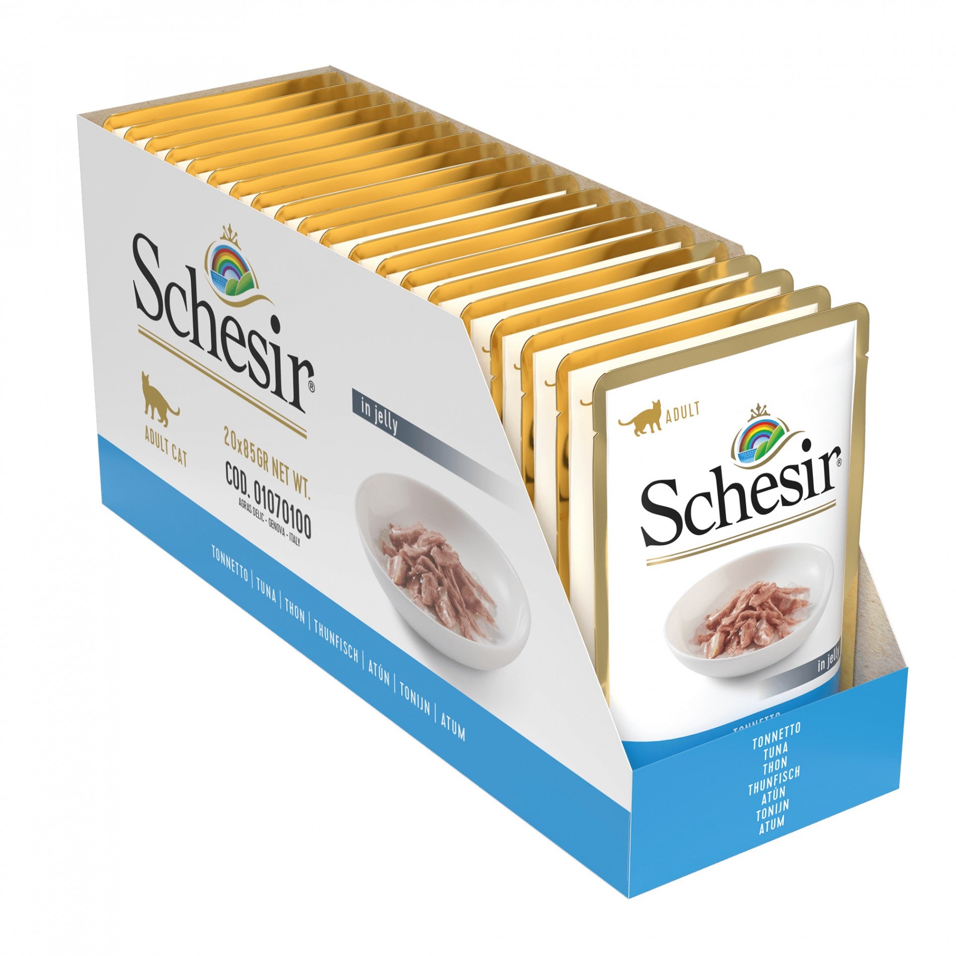 Schesir Sachets Pâtées en gelée Adult - 20 x 85 g