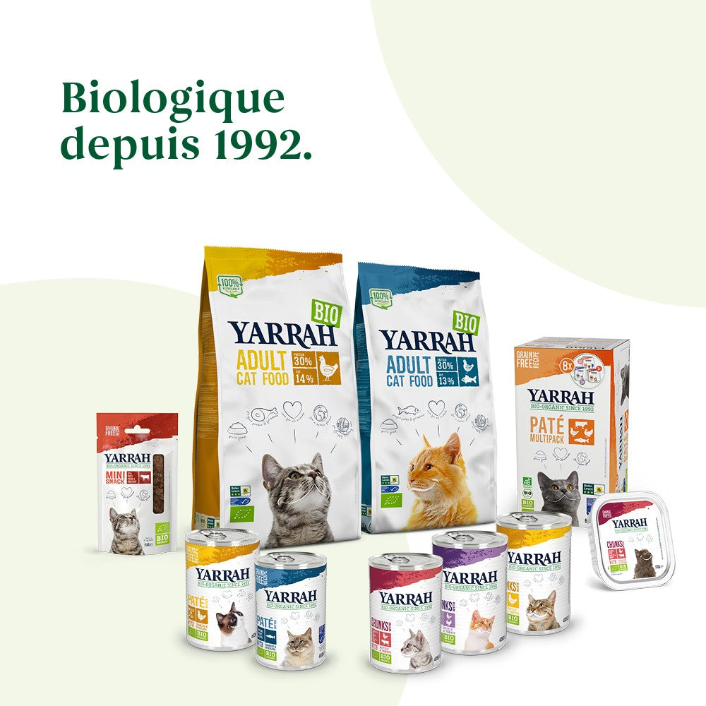 Yarrah bouchées bio - Lot 12 x 405g