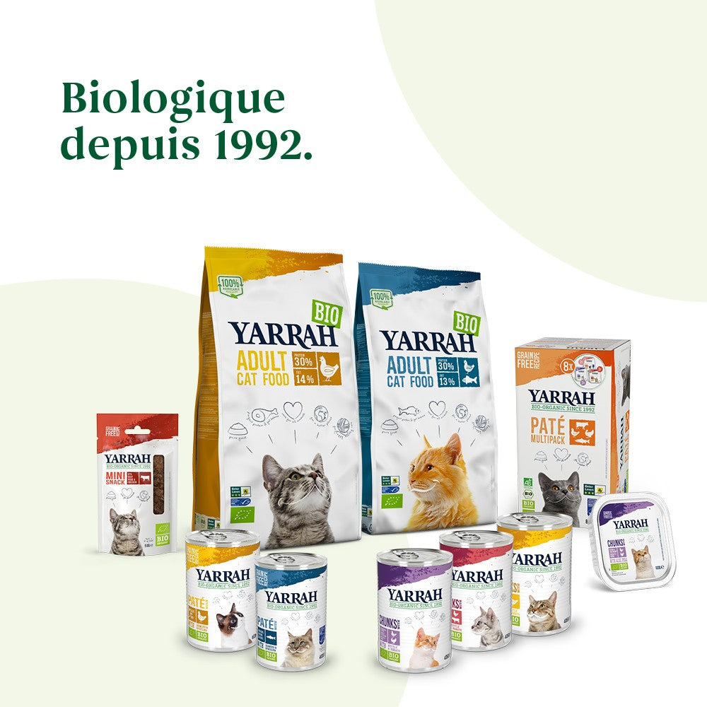 Yarrah bouchées bio - Lot 12 x 405g