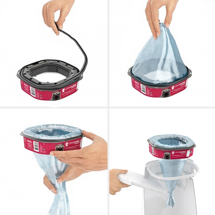 Recharge de sacs ronde pour poubelle Litter Locker II & Litter Locker Design