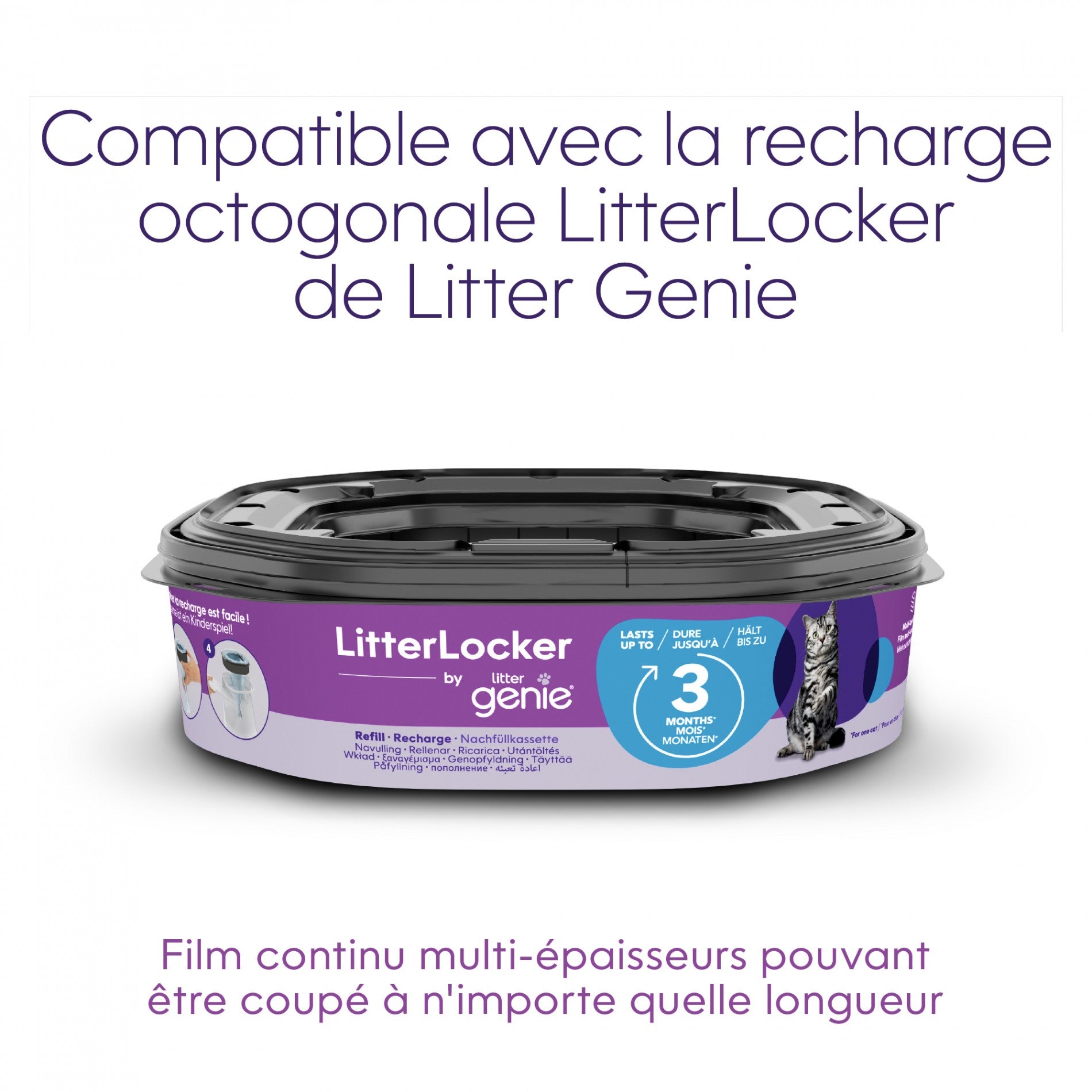 Poubelle à litière Litter Locker by Litter Genie