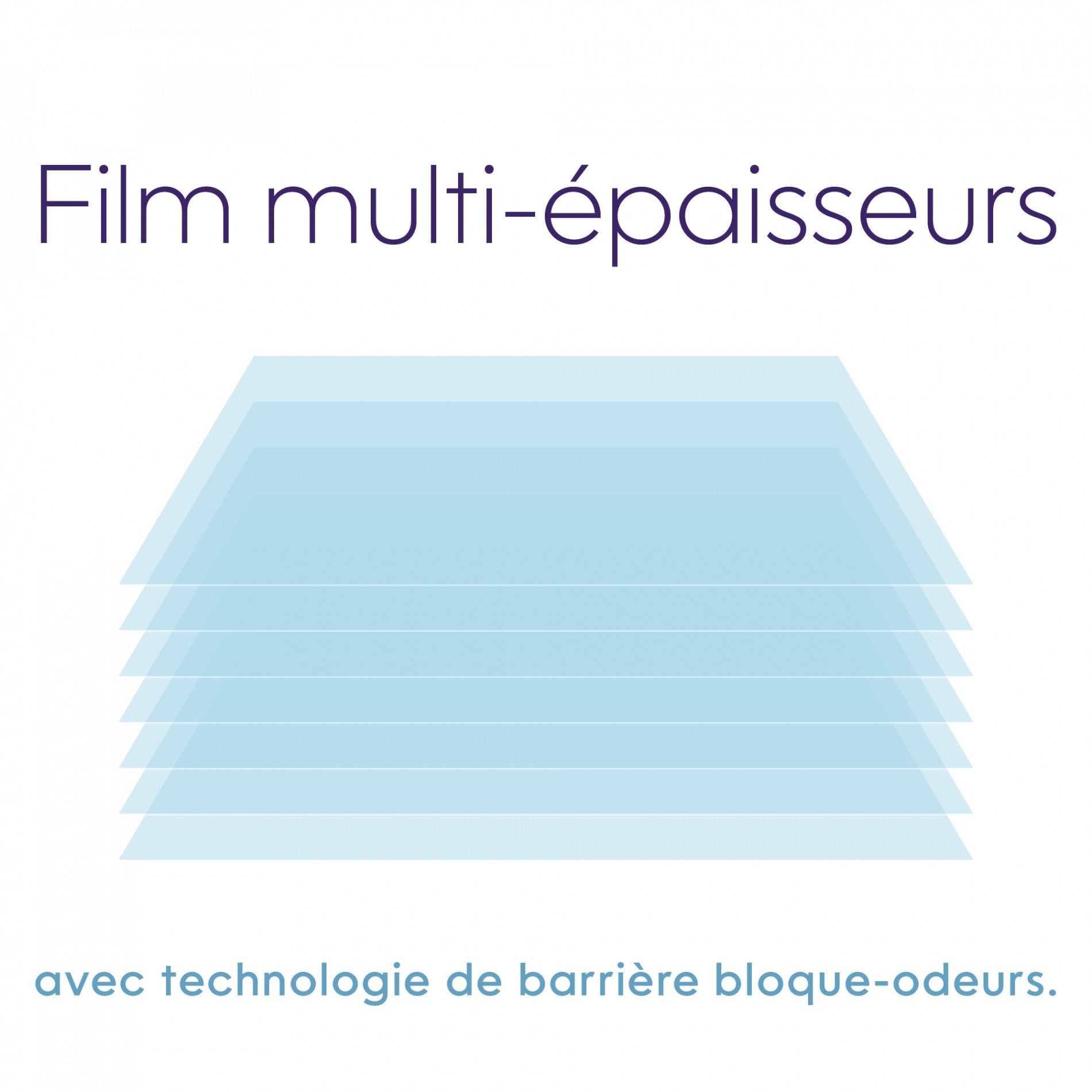 Recharge octogonale pour poubelle Litter Locker Fashion & Litter Genie