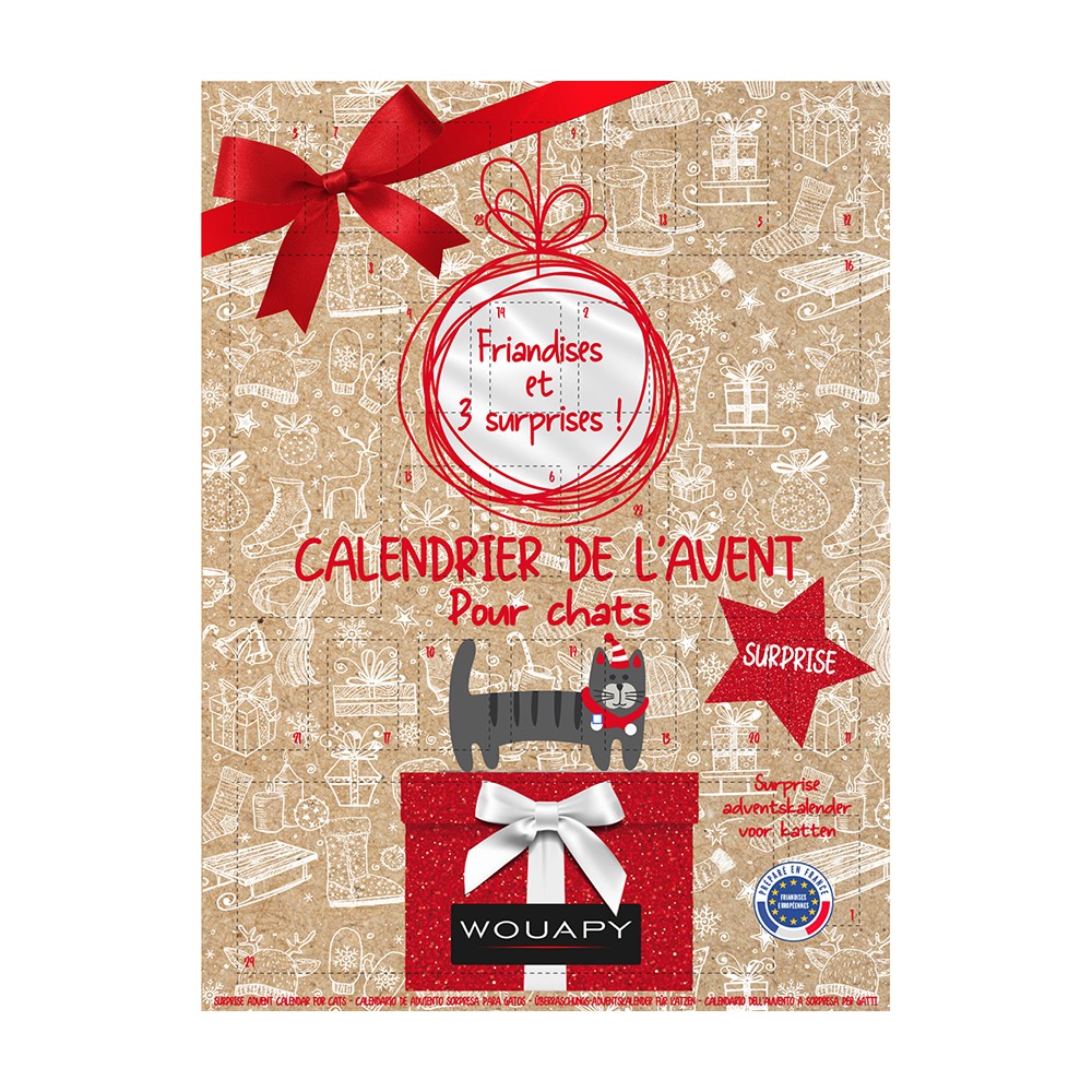 Calendrier de l'avent surprise pour chat