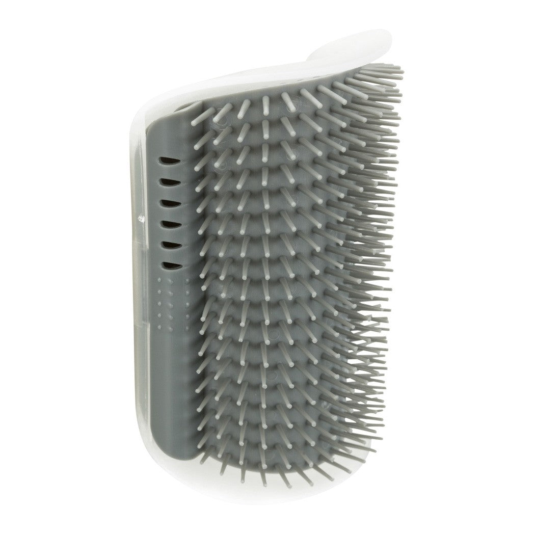 Brosse d'auto-toilettage d'angle