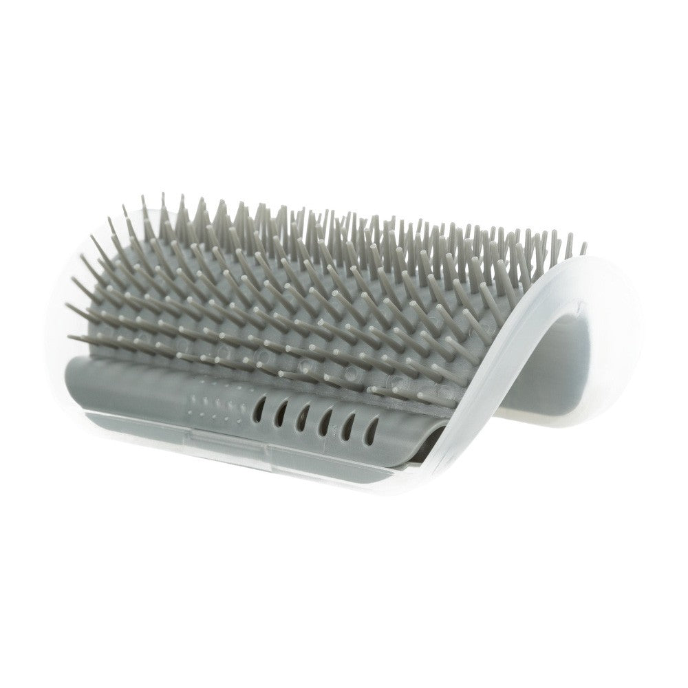 Brosse d'auto-toilettage d'angle