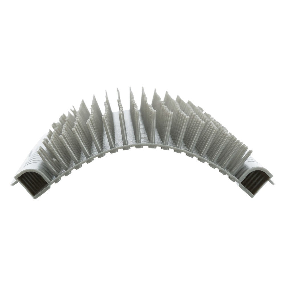 Brosse d'auto-toilettage d'angle