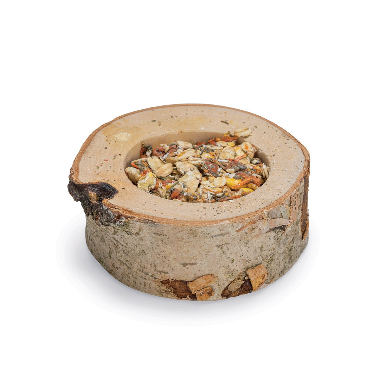 Rondin de bouleau aux légumes