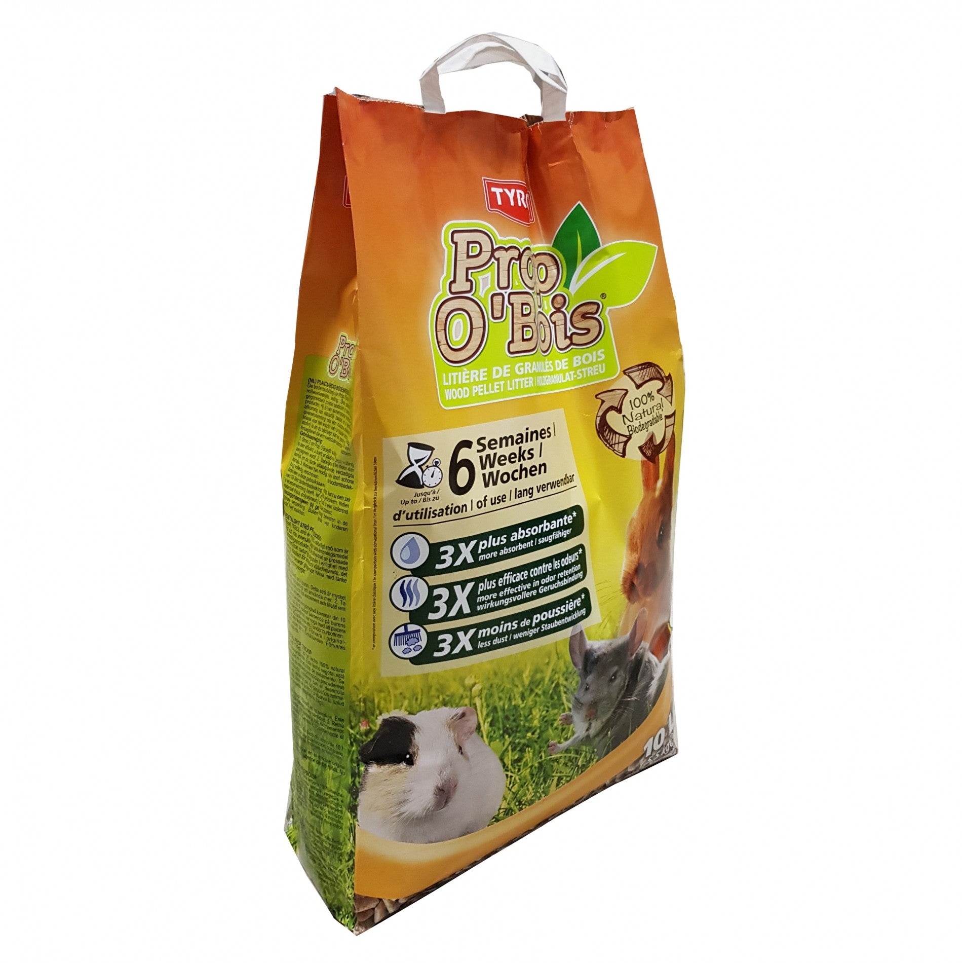 Litière Prop O'Bois en granulés de bois